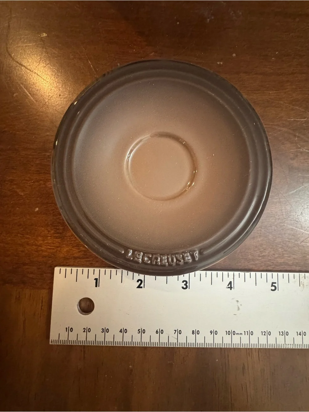 Le Creuset NEW Espresso Cup Set w/ Saucers Black/Brown exclusive Café Collection